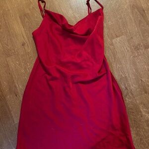 Women’s Urban Outfitters stain red dress